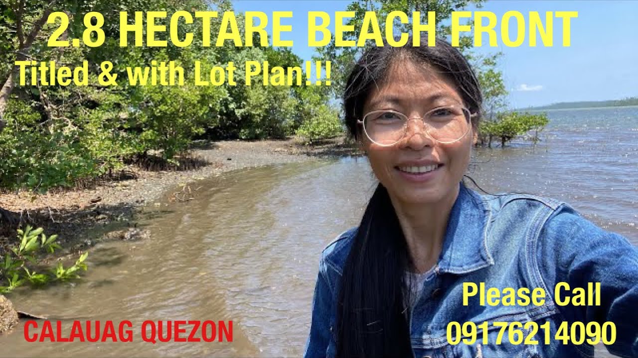 Vlog450: 2.8 HECTARE BEACH FRONT WITH ROCK FORMATION CALAUAG QUEZON SOLD