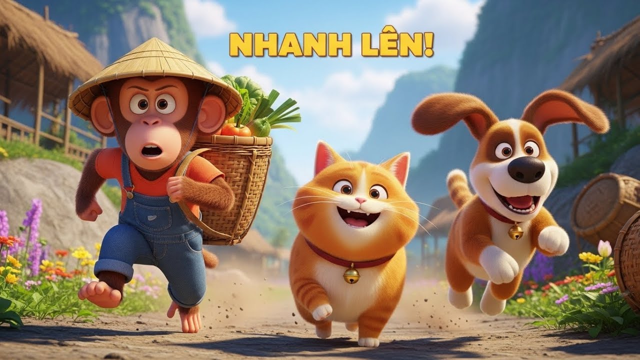 Nông Trại Vui Vẻ: Chú Khỉ Monkey Và Cuộc Phiêu Lưu Cùng Những Người Bạn
