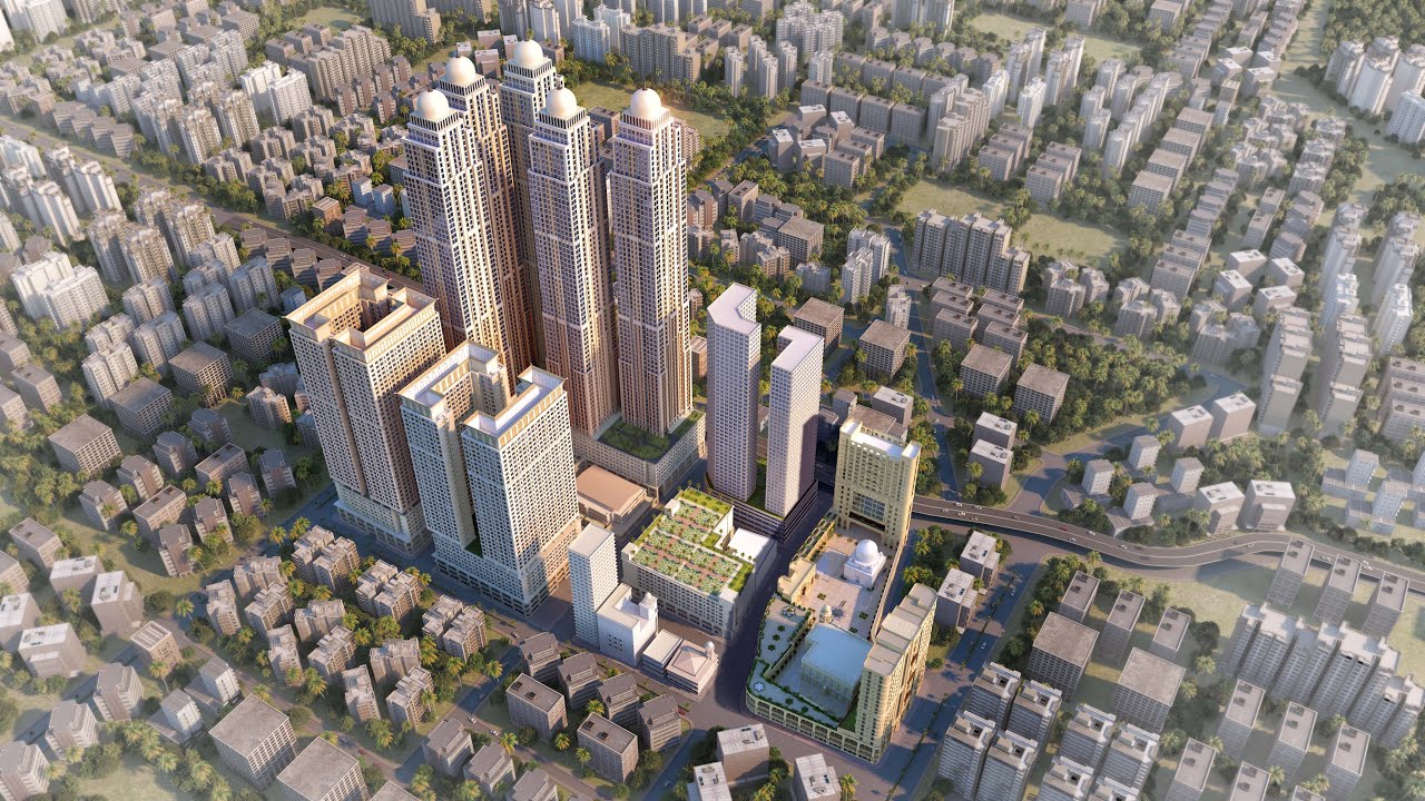 Master Plan for India's Largest Urban Redevelopment Project, designed by Tricone for SBUT