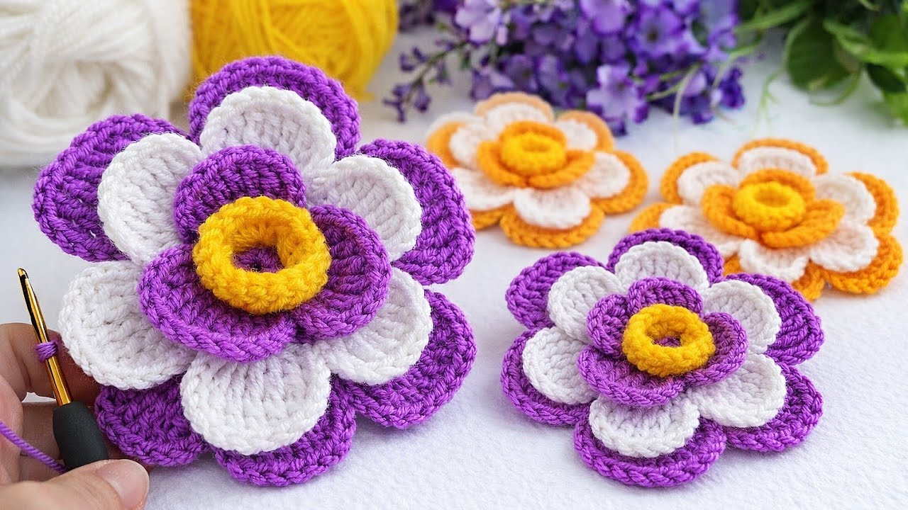 💰 I made 50 in one day and I sold them all! This is the best flowers crochet. How to make crochet.