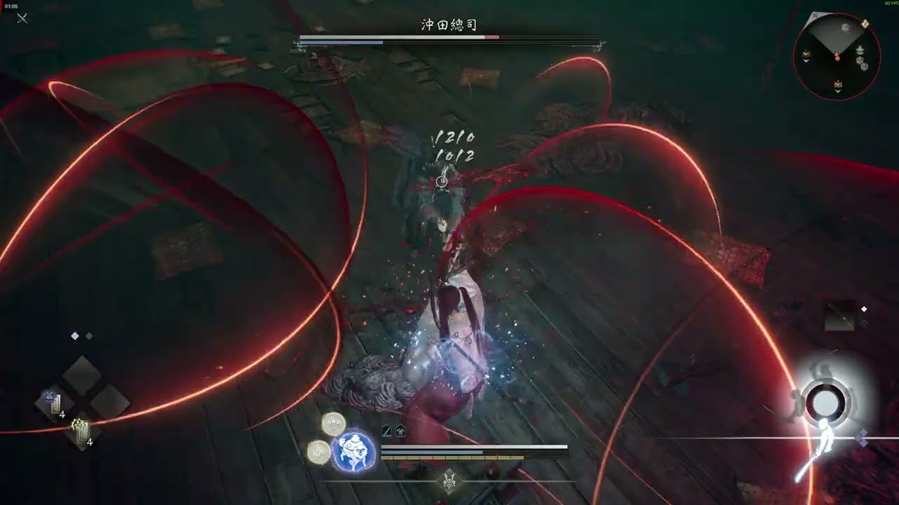 仁王３ Nioh 3 二周目 沖田總司 武士 太刀 格擋反擊流