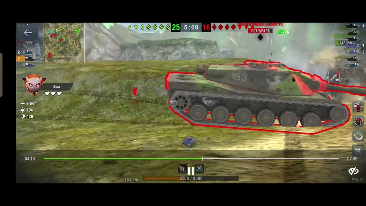 Big boss en el word tank blitz con el tanque Ac Celeno 