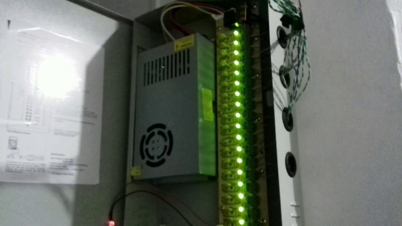 Cajilla electrica centralizada de Camaras de seguridad STISC