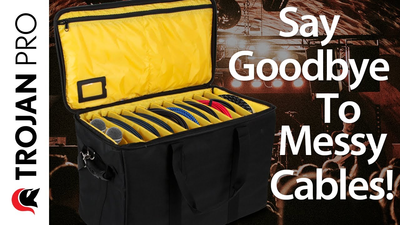The BEST gig bag for musicians! - Cable Gig Bag 50