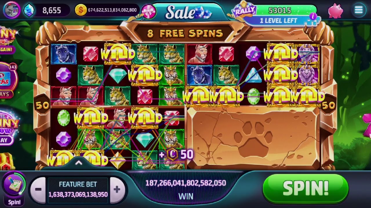 Slotomania SlotoFigz Volcano Set Silver Lion 1.6Q Bet Free Spins #slotomania #SlotoFigz