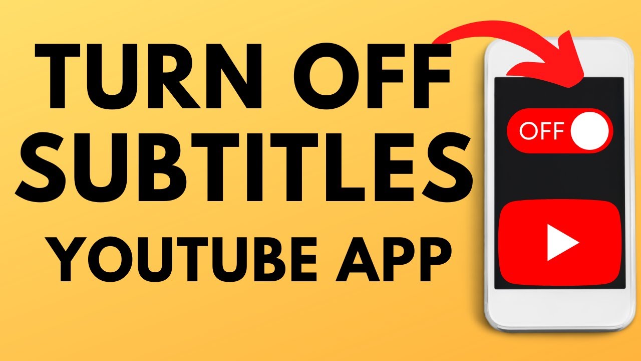 Как отключить субтитры и скрытые субтитры на YouTube