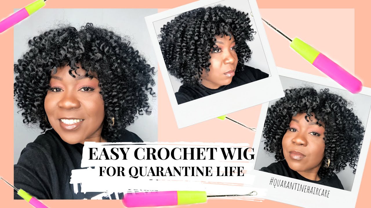 QUICK EASY CROCHET WIG | ZURY V 8 9 10 ONE PACK ENOUGH WATER WAVE | QUARANTINE PROTECTIVE HAIRSTYLE