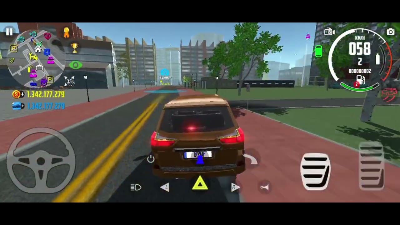 Car simulator 2 Lexus LX 570 fully modified 