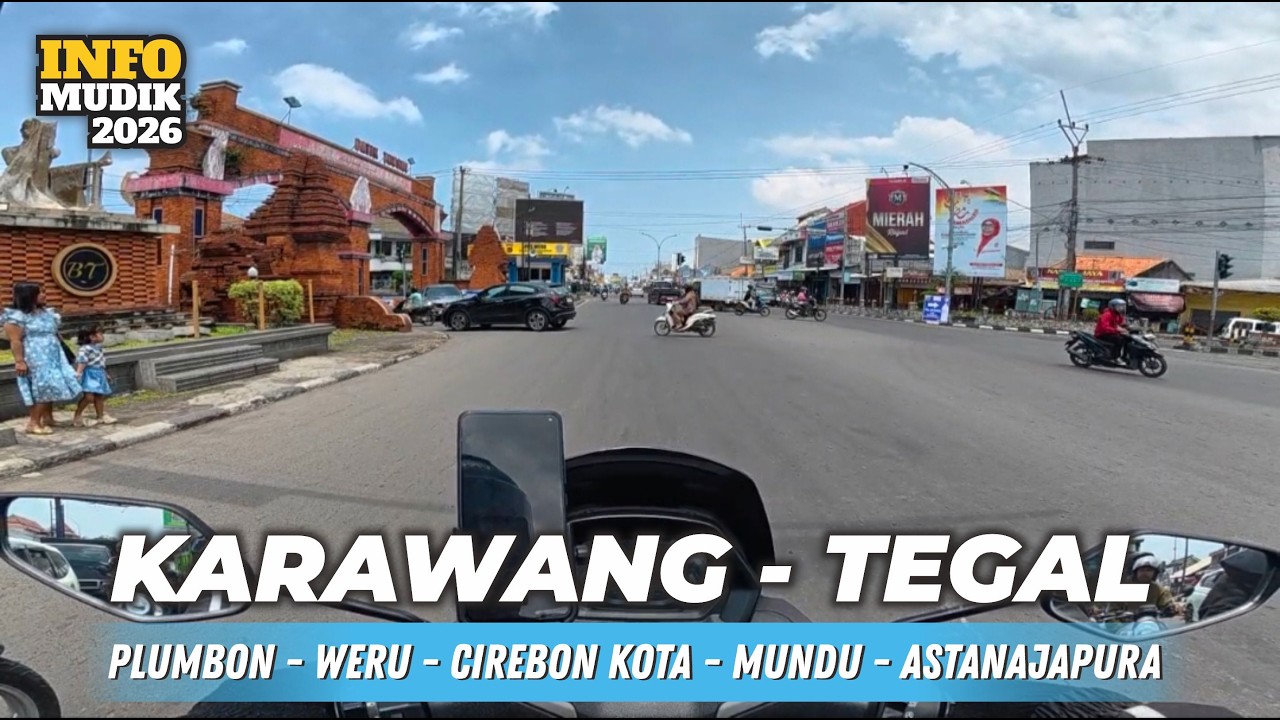 PART 7 | PERJALANAN DARI KARAWANG MENUJU TEGAL | PANTURA RAMAI LANCAR?! | H-6 LEBARAN 2026