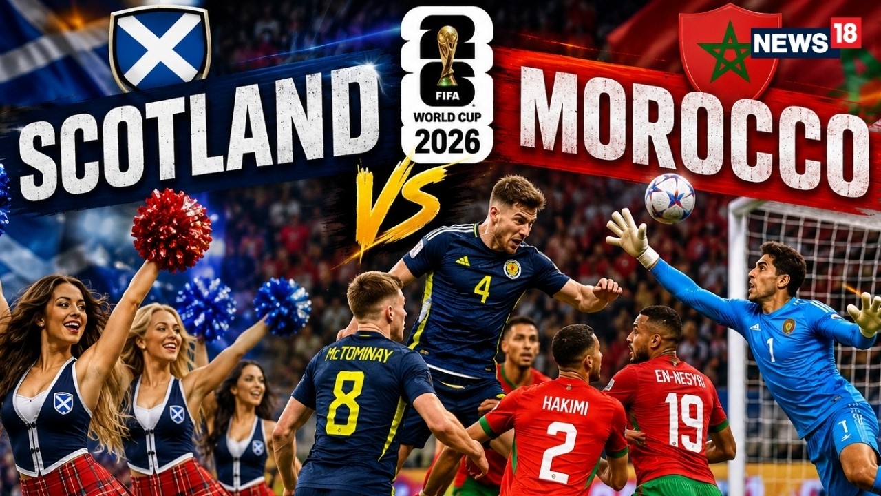 FIFA World Cup 2026 | Morocco Beat Scotland 1-0 and Qualifies To The KNOCK OUT  Stage | N18G