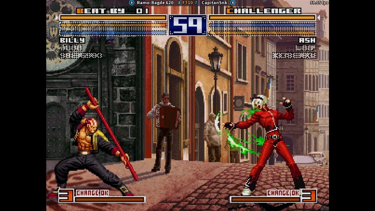 fightcade 2 kof 2003 Ramo-Ragde 620 (Mexico) vs CapitanSnk (Mexico)