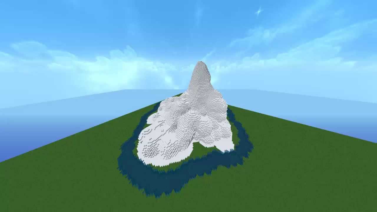 VOXELSNIPER: #1: How to make a cool realistic mountain.