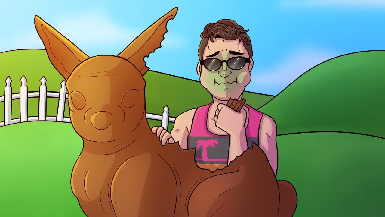 Gmod Deathrun Fun - The Killer Chocolate Bunny! (Garry's Mod Funny Moments)