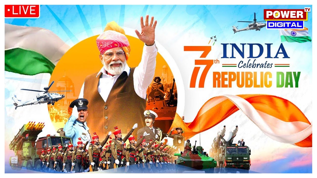 LIVE from Kartavya Path: India marks 77th Republic Day | Power TV News