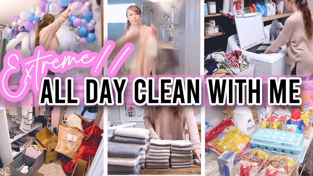 *NEW* Behind to AHEAD | ALL DAY CLEAN WITH ME! WHOLE HOUSE CLEANING MOTIVATION 2023