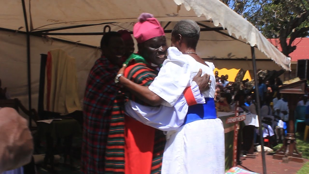 Christians of Kumi diocese bid farewell to Bishop Emeritus Rt Rev John Charles Odurkami Okanya.