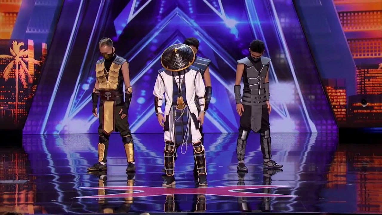 WOW! EPIC Dance Crew Delivers Mortal Kombat x Street Fighter Show - America's Got Talent 2019