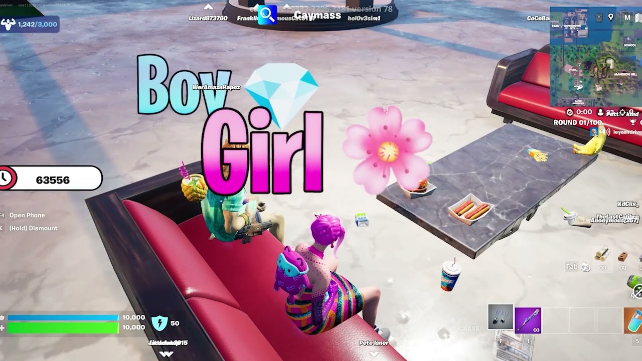 Me and Xander are in a band in Fortnite!