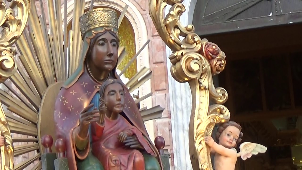 la processione della Madonna di Tindari 07/09/2019