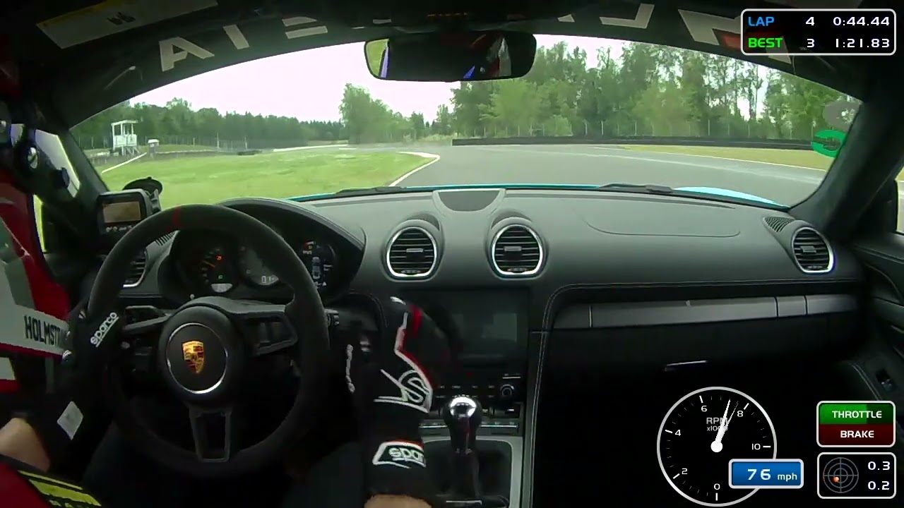 718 GT4 Portland International Raceway (PIR) 1:20.79