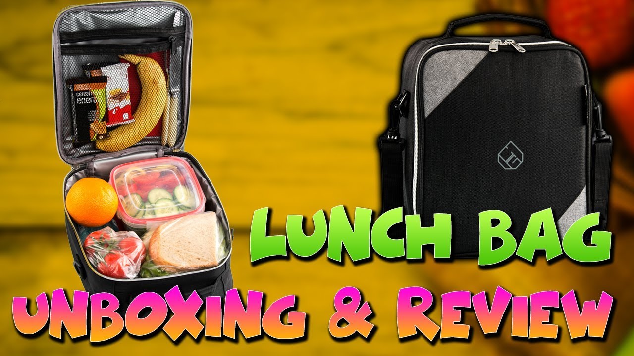 Unboxing and Review for Insulated Lunch Bag - Lunch Box Cooler Bag by Citrinity