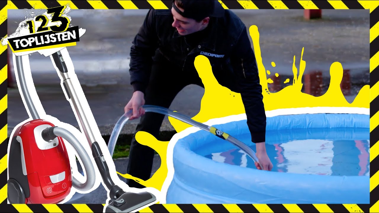 KUN JE JE ZWEMBAD LEEG ZUIGEN MET EEN STOFZUIGER?! - CHECKPOINT TOPLIJSTEN