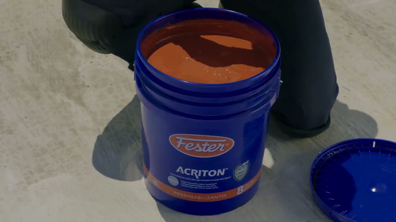 &iquest;C&oacute;mo impermeabilizar con Fester Acriton Proshield? 🔝