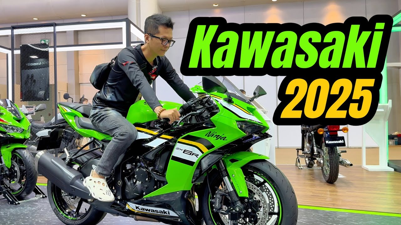 Kawasaki 2025 trên yên các mẫu xe mới kèm giá bán