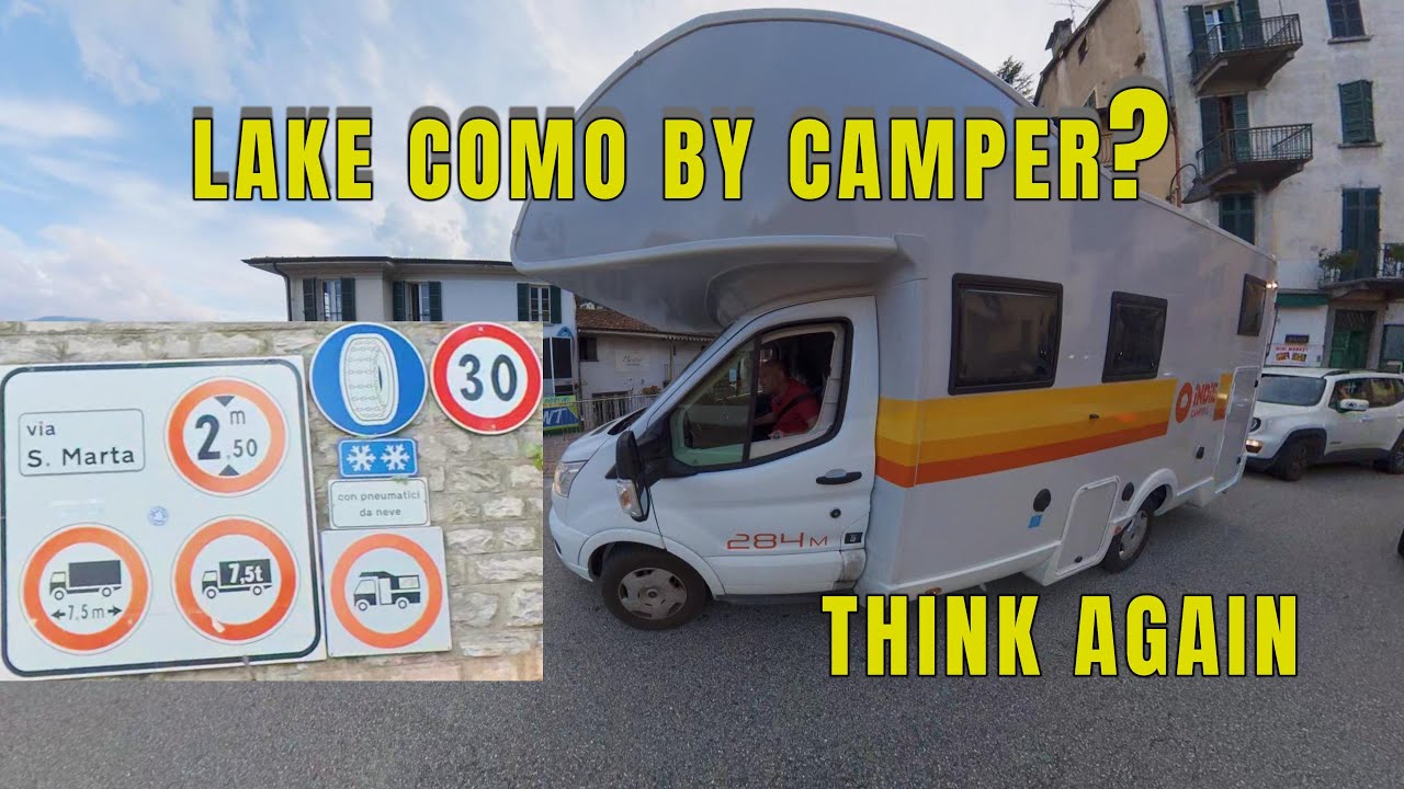 Lake Como by Camper? Think Again | Narrow Roads, No Mercy & Camper Life Reality. EP6