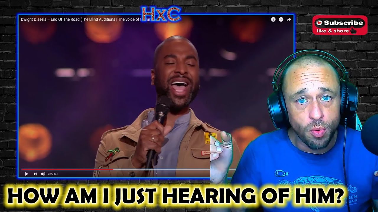 First Time Hearing Dwight Dissels – End Of The Road (The Voice Holland) REACTION!