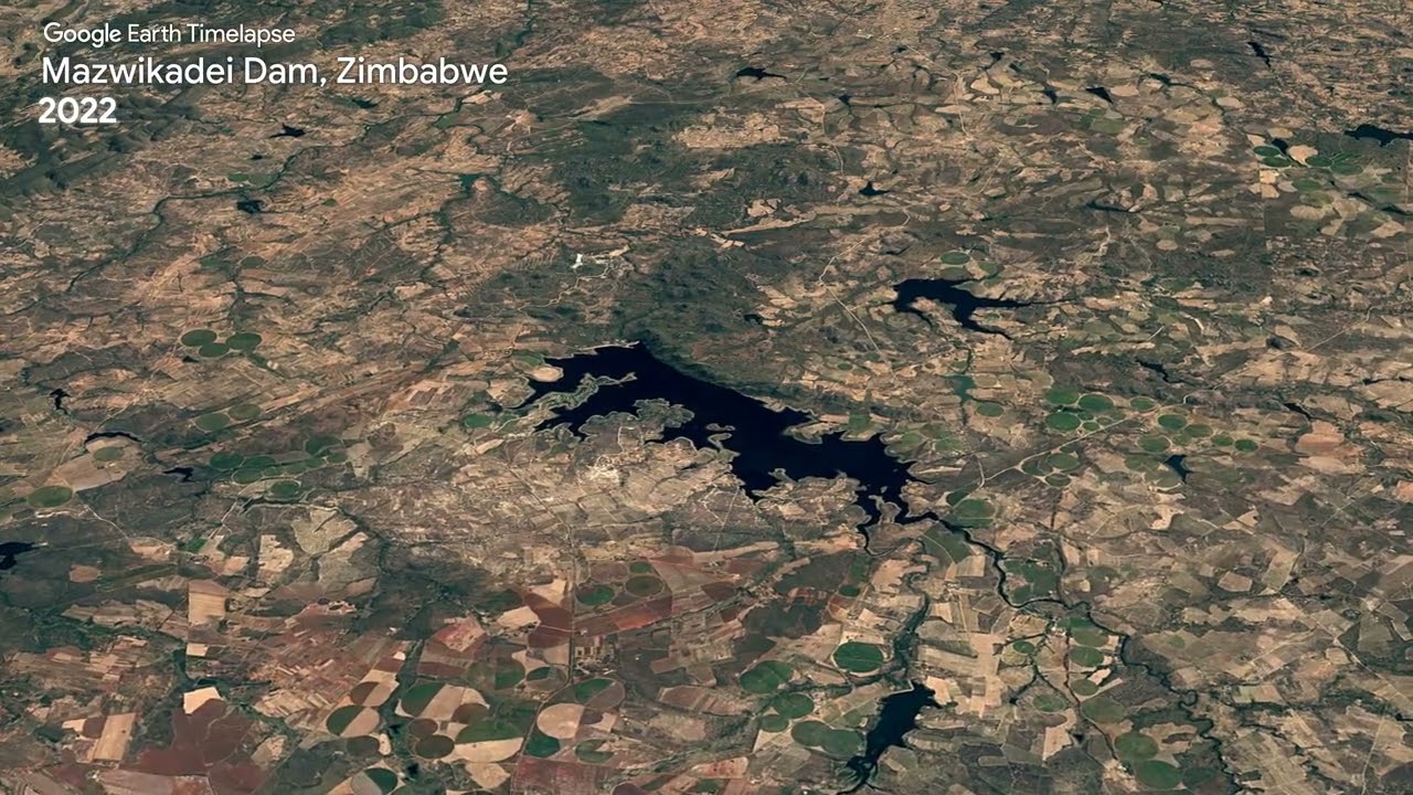 Mazwikadei Dam, Zimbabwe - Earth Timelapse