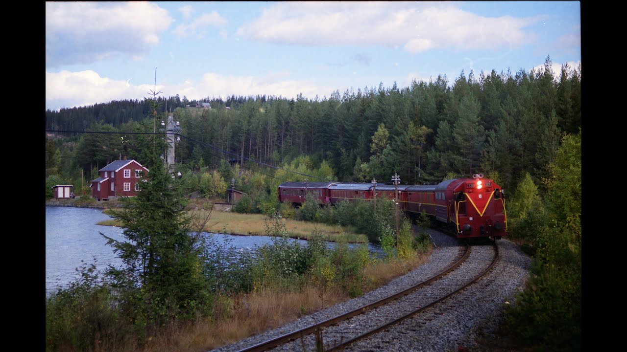 GM-gruppen med G12 7707 på Valdresbanen 23-24.09.1995