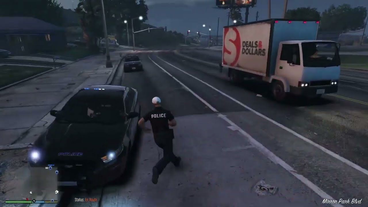 مود الشرطه | تحديثات حصرية: مطاردات مثيرة وتركيب بلاغات جديدة | #gta | #gtav