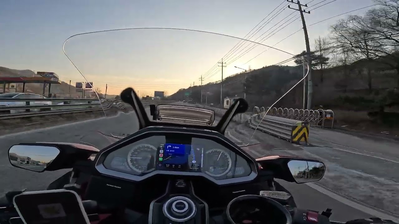 골드윙 샤크로드 머플러 수음 테스트, Goldwing Sharkroad exhaust