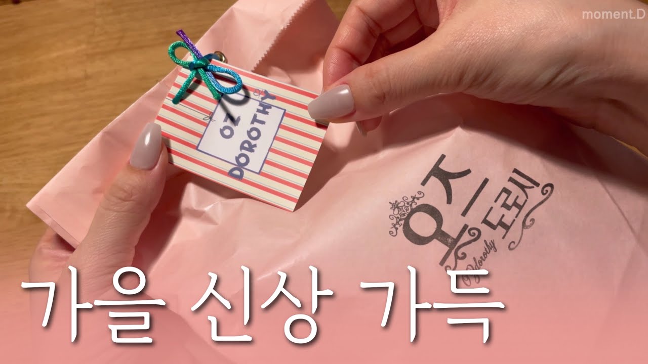 [Sub] 가을을 데려온 오즈도로시 9월 신상 언박싱&다꾸 ASMR #unboxing Art Journaling #scrapbooking #コラージュ #collage