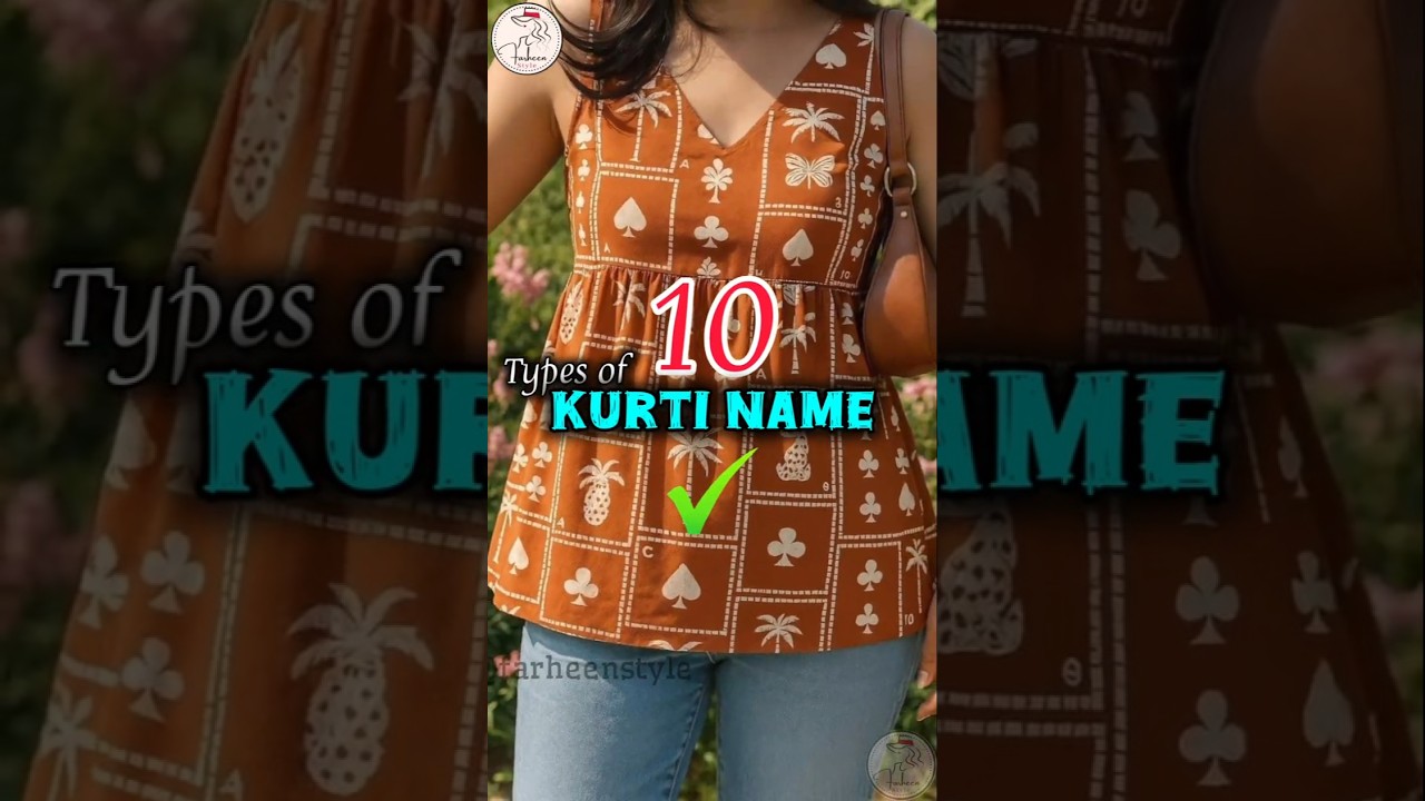10 Trendy Kurti with Name😍 #farheenstyle #shortsfeed #shorts #kurti #viral #trending #fashion #kurta