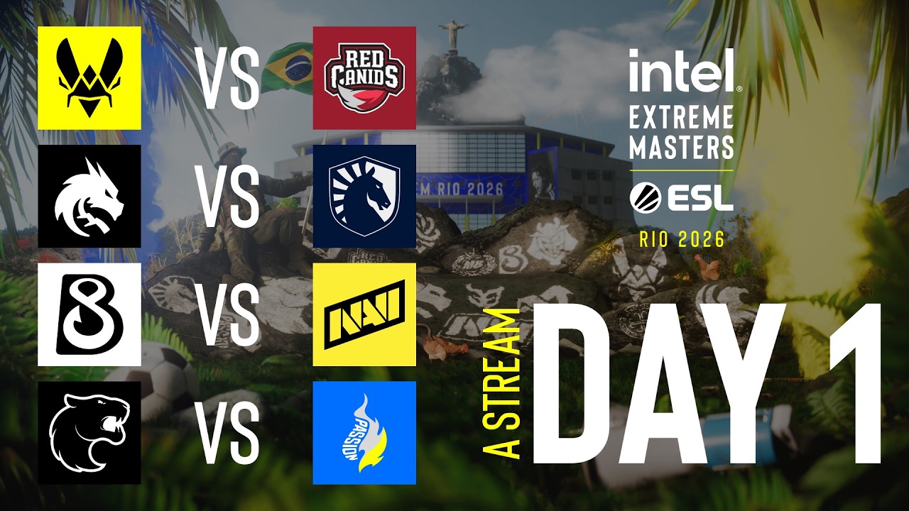 IEM Rio 2026 - Day 1 - Stream A
