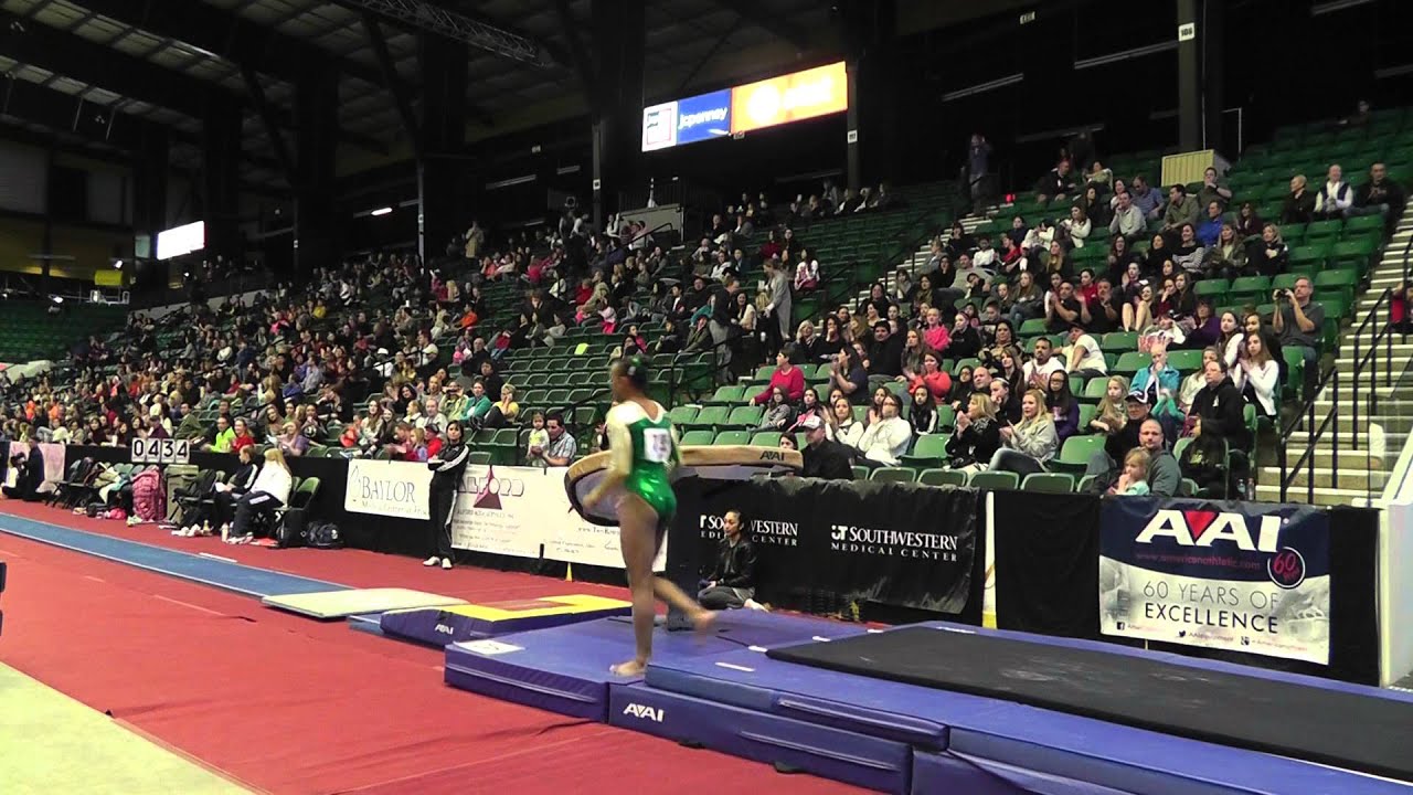 Rebeca De Andrade Vault - 2014 WOGA Classic