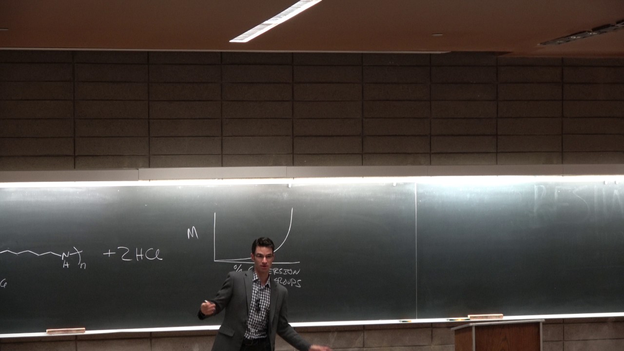 Ep4 Step-growth polymerization, Carothers equation, molecular weight - UCSD NANO 134 Darren Lipomi