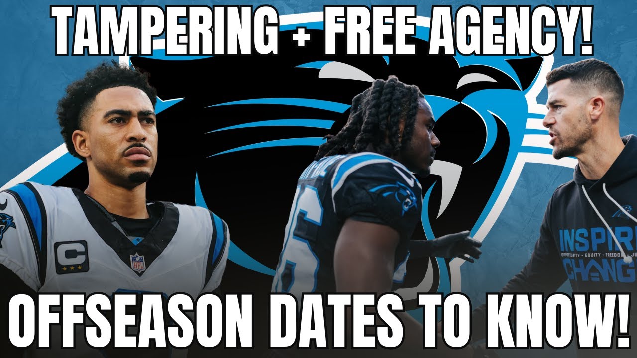 ВАЖНЫЕ даты межсезонья для команды Carolina Panthers!