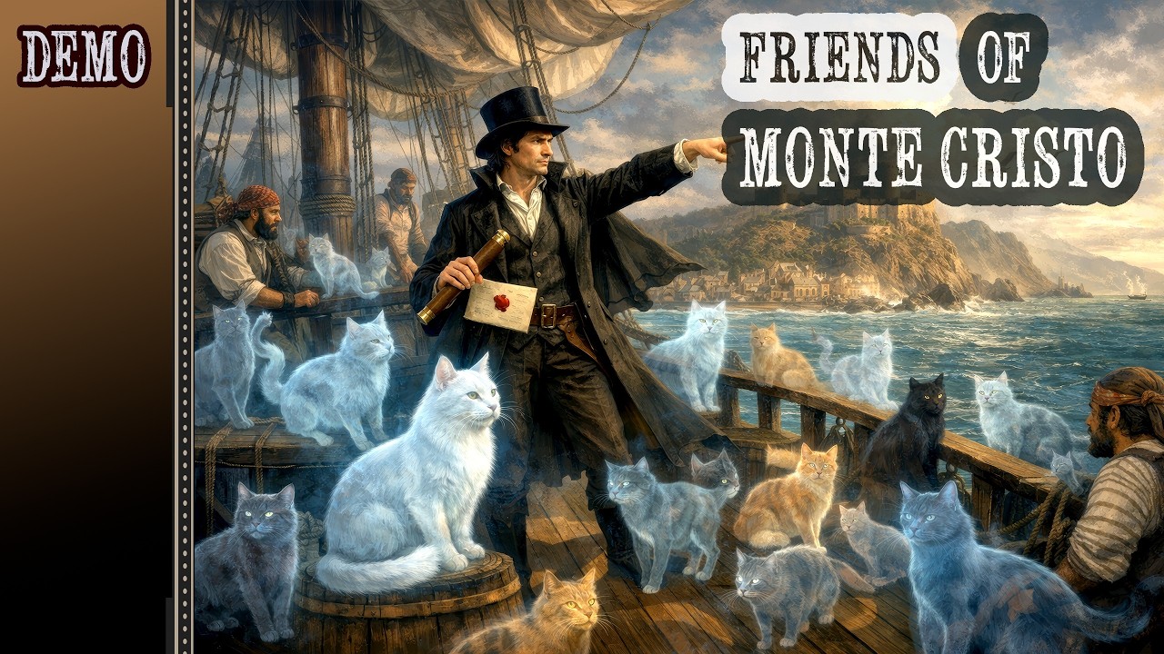 THE MYSTERY OF THE SEALED LETTER | THE CATS OF MONTE CRISTO | DEMO