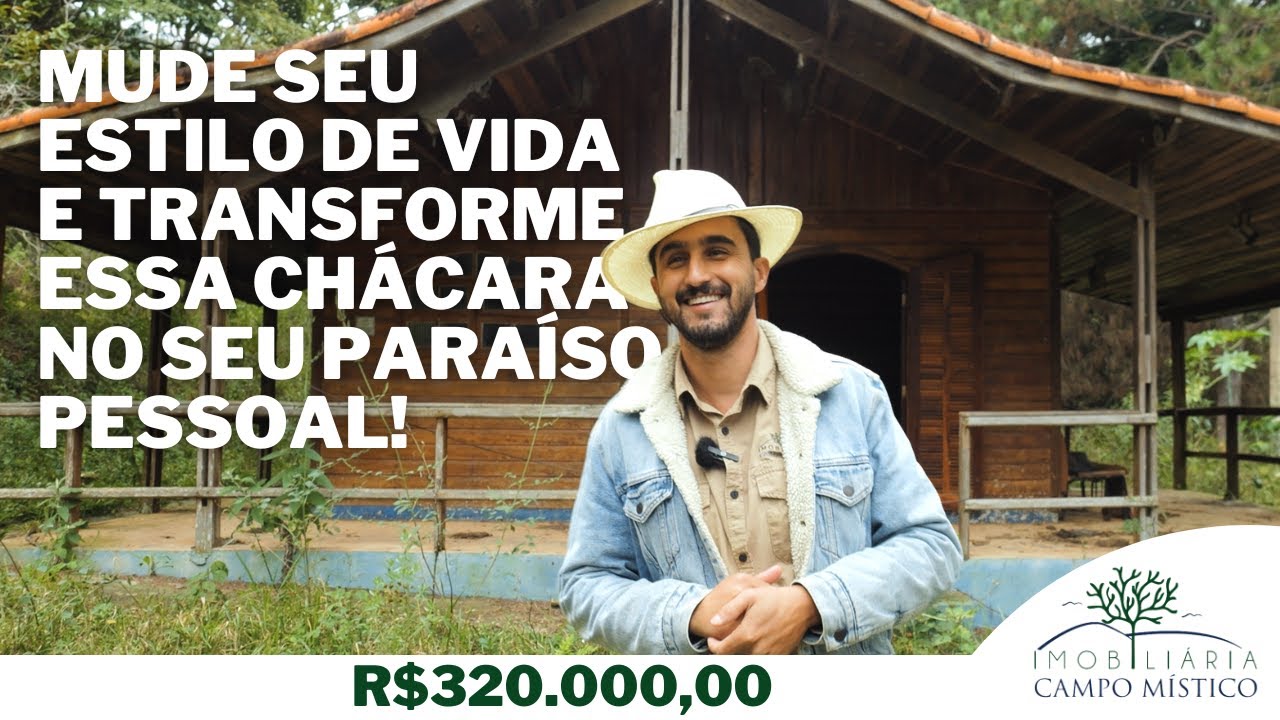 ESSA CHÁCARA NO SUL DE MINAS PRECISA DE VOCÊ