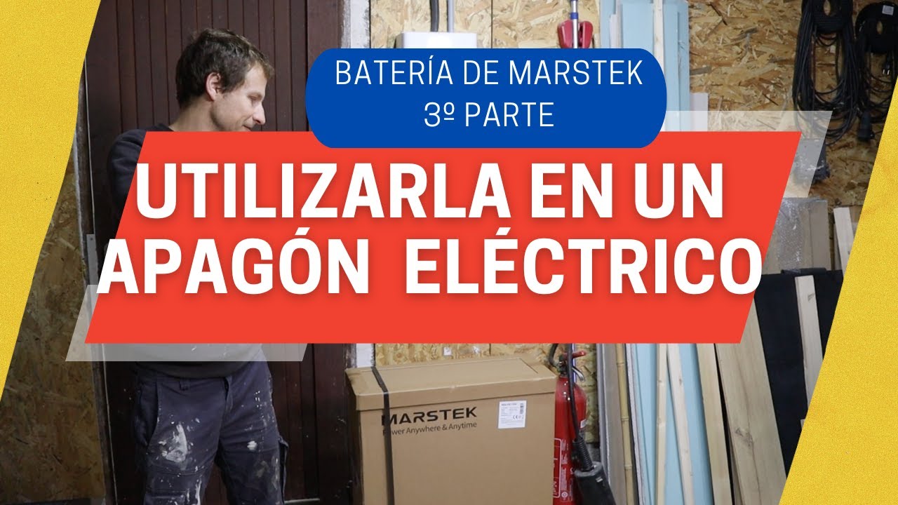 Como conectar tu batería Marstek en caso de apagón eléctrico y crear una red privada.