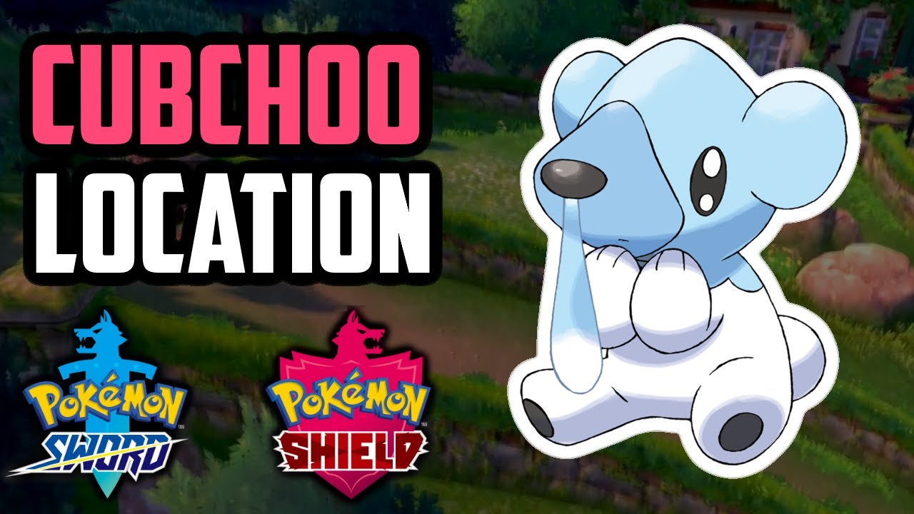 How to Catch Cubchoo - Pokemon Sword & Shield