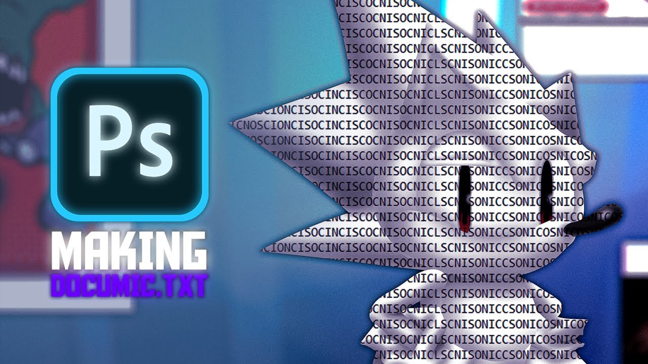 Making Documic.txt from a Friday Night Funkin' Mod in Photoshop | Speed Edit
