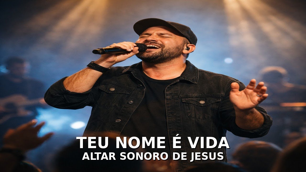 TEU NOME É VIDA | Louvor e Adoração Profética | Altar Sonoro de Jesus 🔥