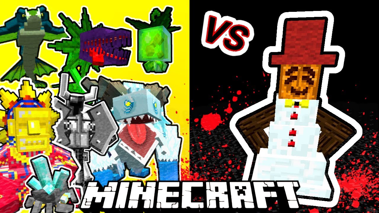 NikkoriBlizzard Vs. Mowzie's Monsters in Minecraft