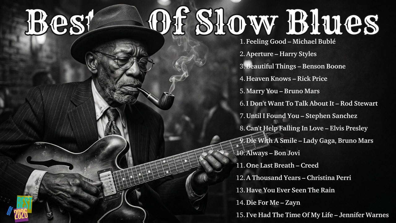 Smooth Blues Chicago for Focus & Relax 2026 🎸🎷 Relaxing Blues Guitar Music Playlist