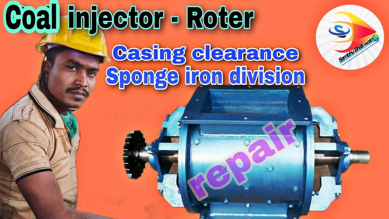 How to Assemble a Coal ingector Roter / RALF- Rotary Air lock feeder assembly,#enjector #machanical