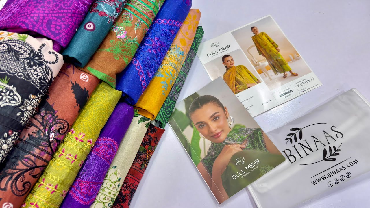 Gull Mehr by Binaas | Eid Collection | Gull Jee Summer Collection